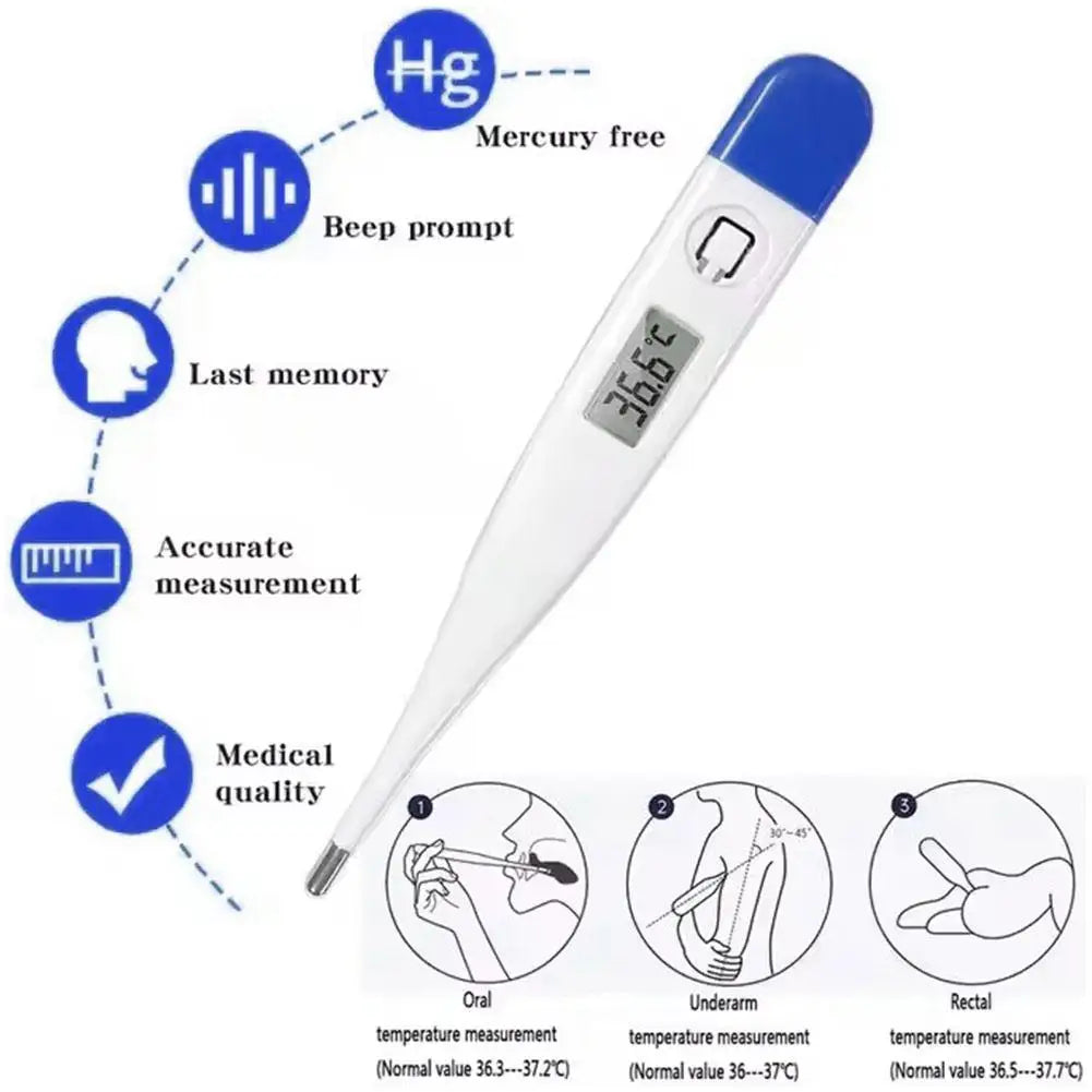 Digital LCD Thermometer – Fast & Accurate