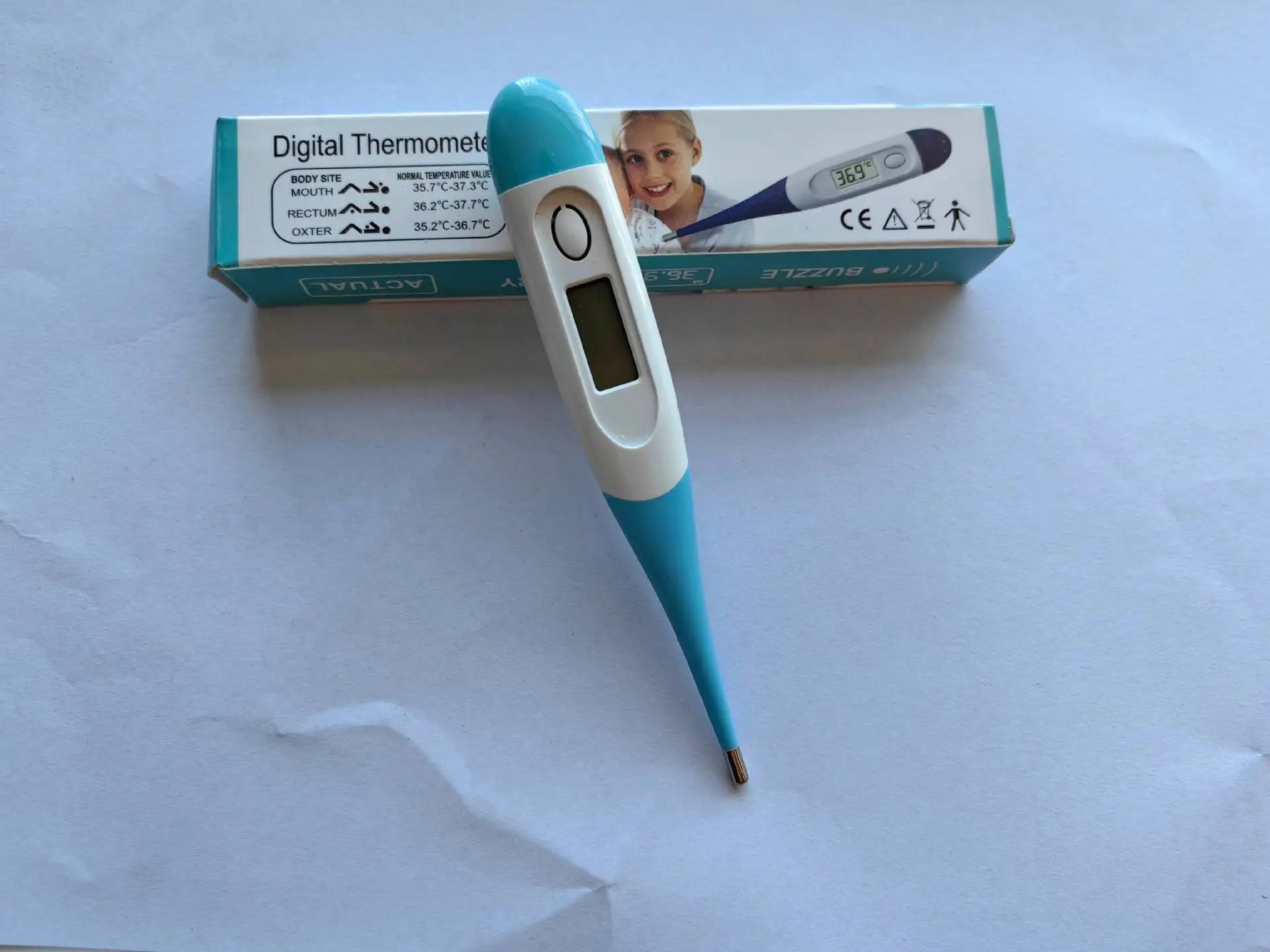 Soft Tip Digital Thermometer | Oral & Armpit