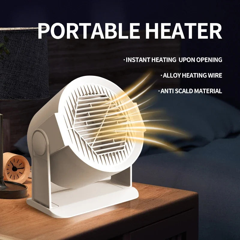 Small Rotating Electric Space Heater